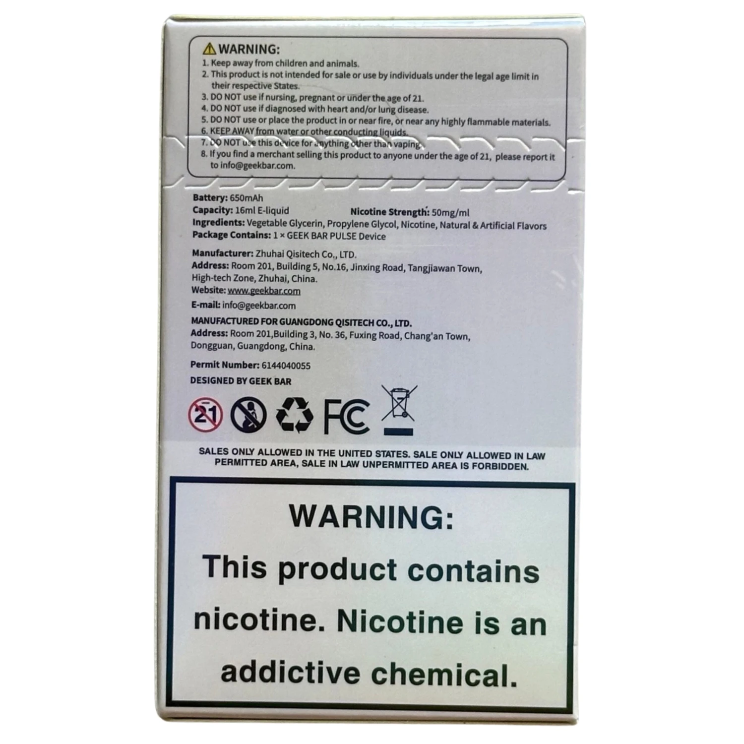 Sour Apple Ice - Geek Bar Pulse 15000 3 Sour Apple Ice - Geek Bar Pulse 15000 - Image 3