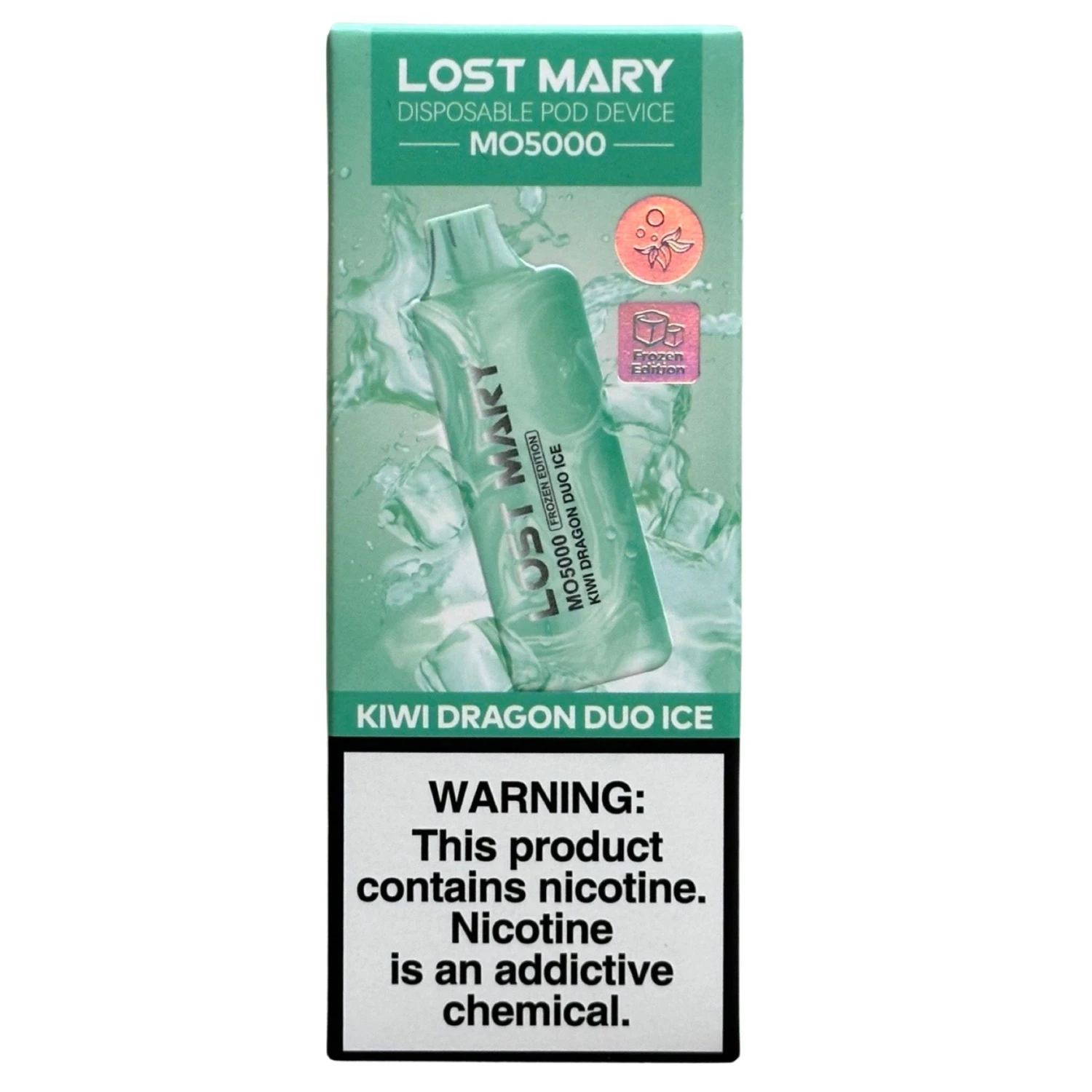 Lost Mary MO5000 - Kiwi Dragon Duo Ice - Frozen Edition 1 Lost Mary MO5000 - Kiwi Dragon Duo Ice - Frozen Edition